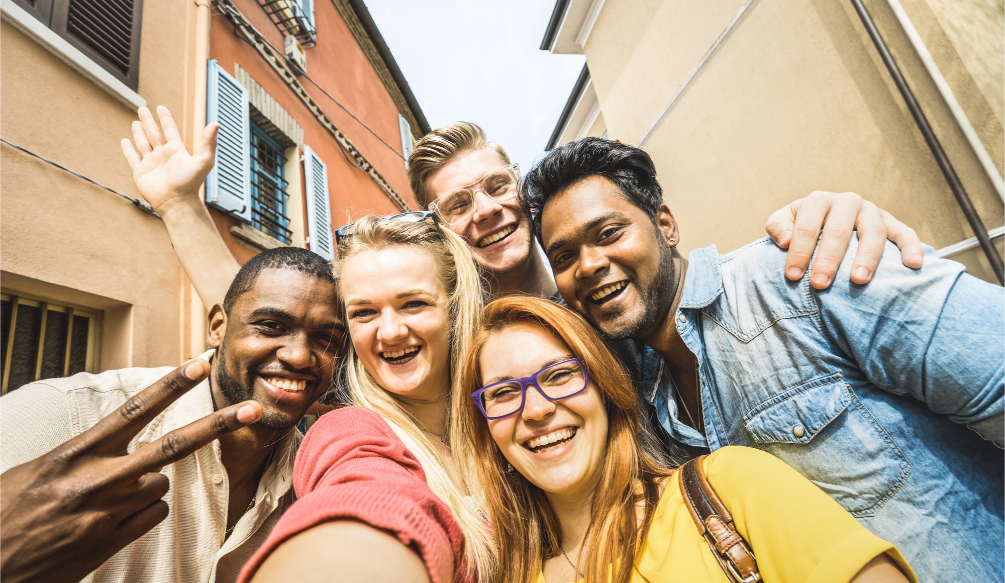 Group of students having fun, to show How to Avoid Drug Use in College